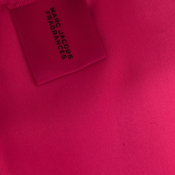 Marc Jacobs Pink Checkered Cosmetic Bag - Picture 5 of 6